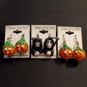 Mendu Halloween Novelty Earring Assortment